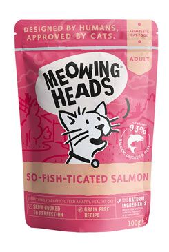 MEOWING HEADS So-fish-ticated Salmon kapsička 100g (10x)