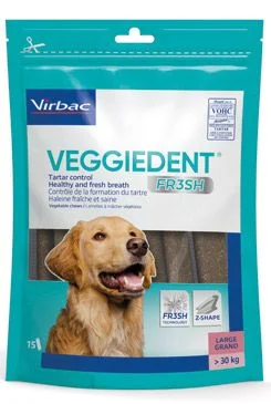 C.E.T.pes Žvýkací plátky Veggiedent NEW L 15ks