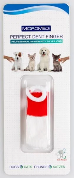 Zubní kartáček prst pes Micromed 1ks