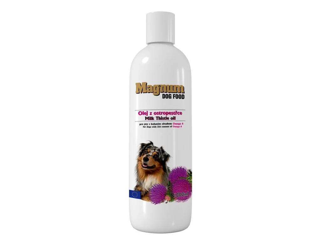 Magnum dog food Magnum olej z ostropestřce mariánského 1000ml