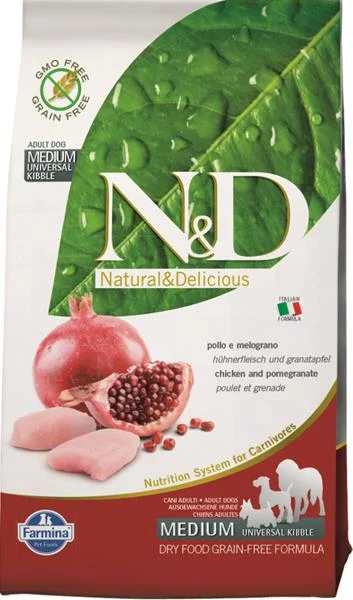 N&D PRIME DOG Adult M/L Chicken & Pomegranate 2,5 kg
