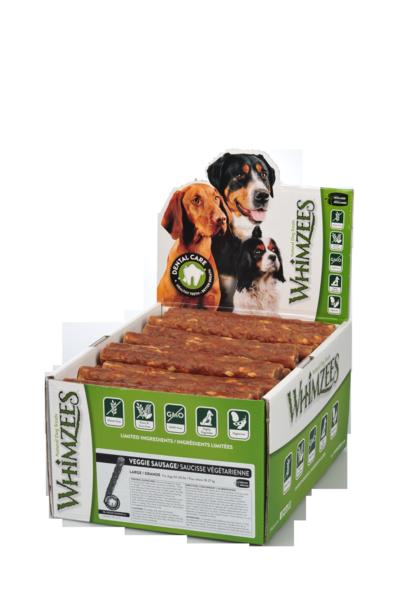 Whimzees Dental parek Veggie L 60g,50ks