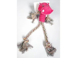 HRAČKY SALAČ Přetahovadlo panák hroch 35cm (100/1)