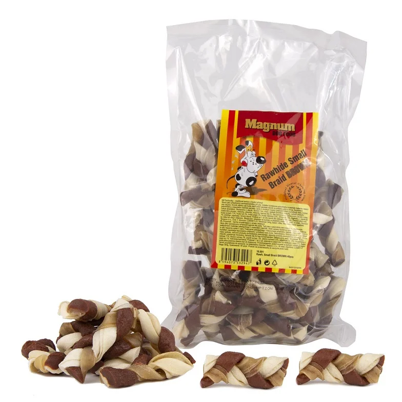 Magnum Rawhide Small Braid Brown 40 ks