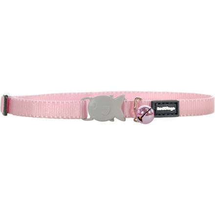 Obojek pro koťata RD 8 mm x 16-26 cm - Sv.Růžová