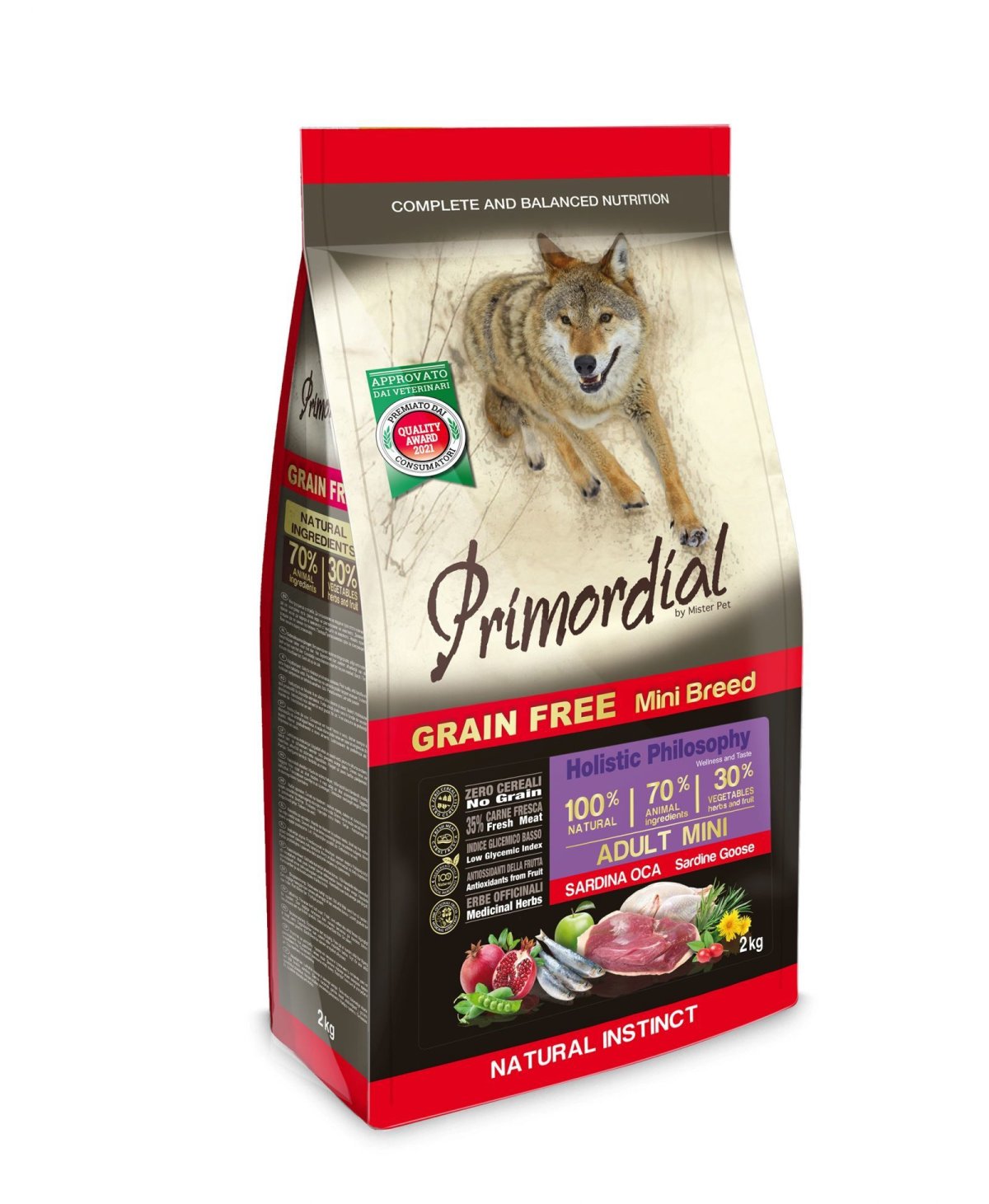 Primordial PGF Mini Adult Sardine & Goose 6kg