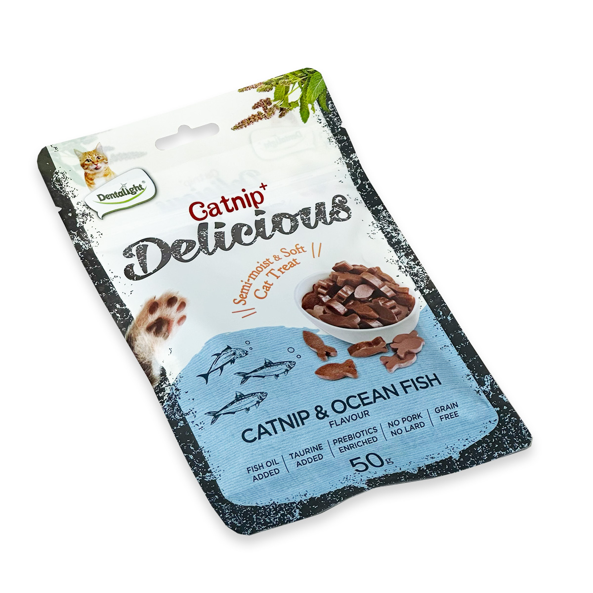 Dentalight Catnip Delicious Ocean Fish Flavour 50g