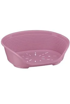 Pelech plast SIESTA DLX 6 růžový 70,5x52x23,5cm FP