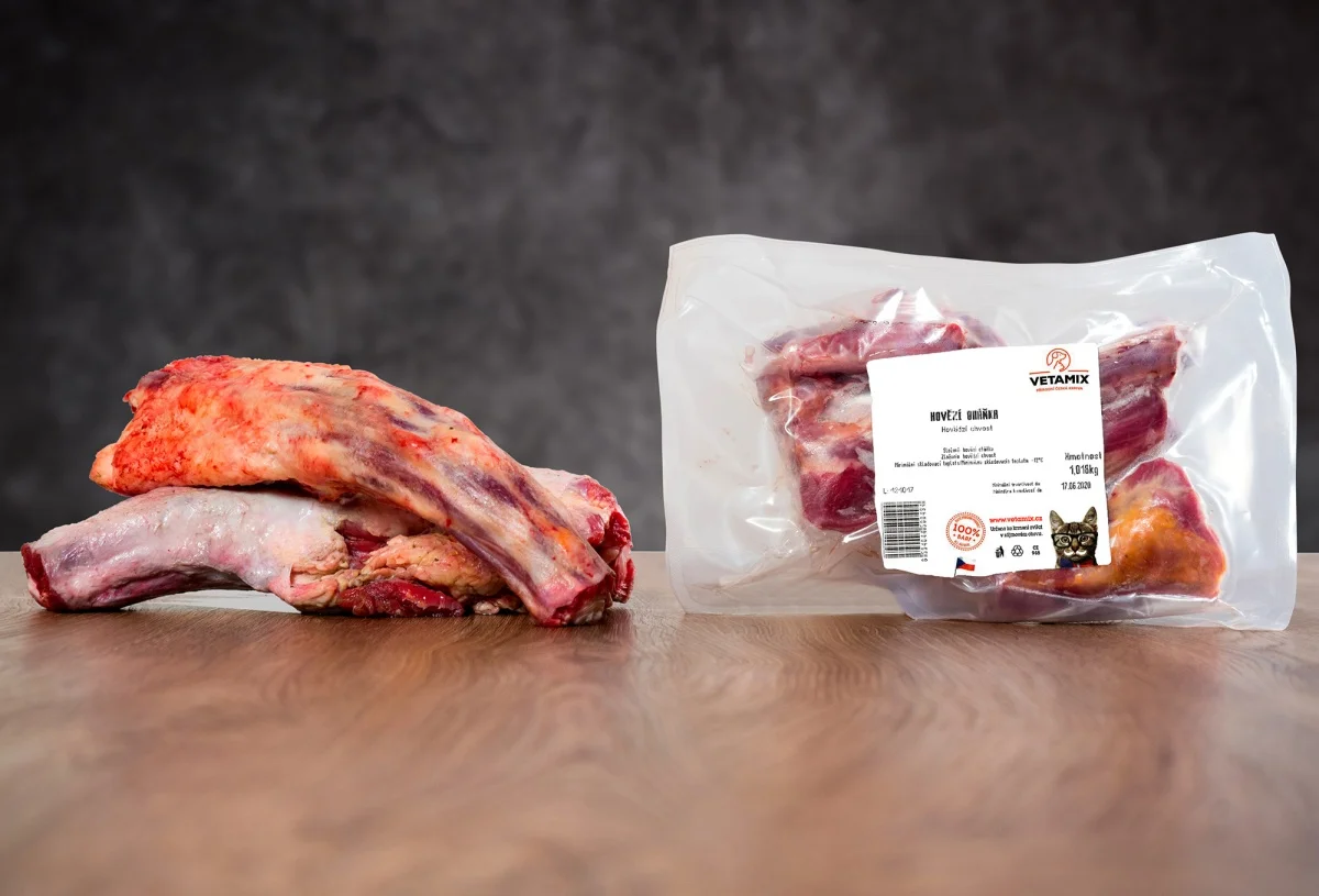 Hovězí oháňka syrová 1 kg