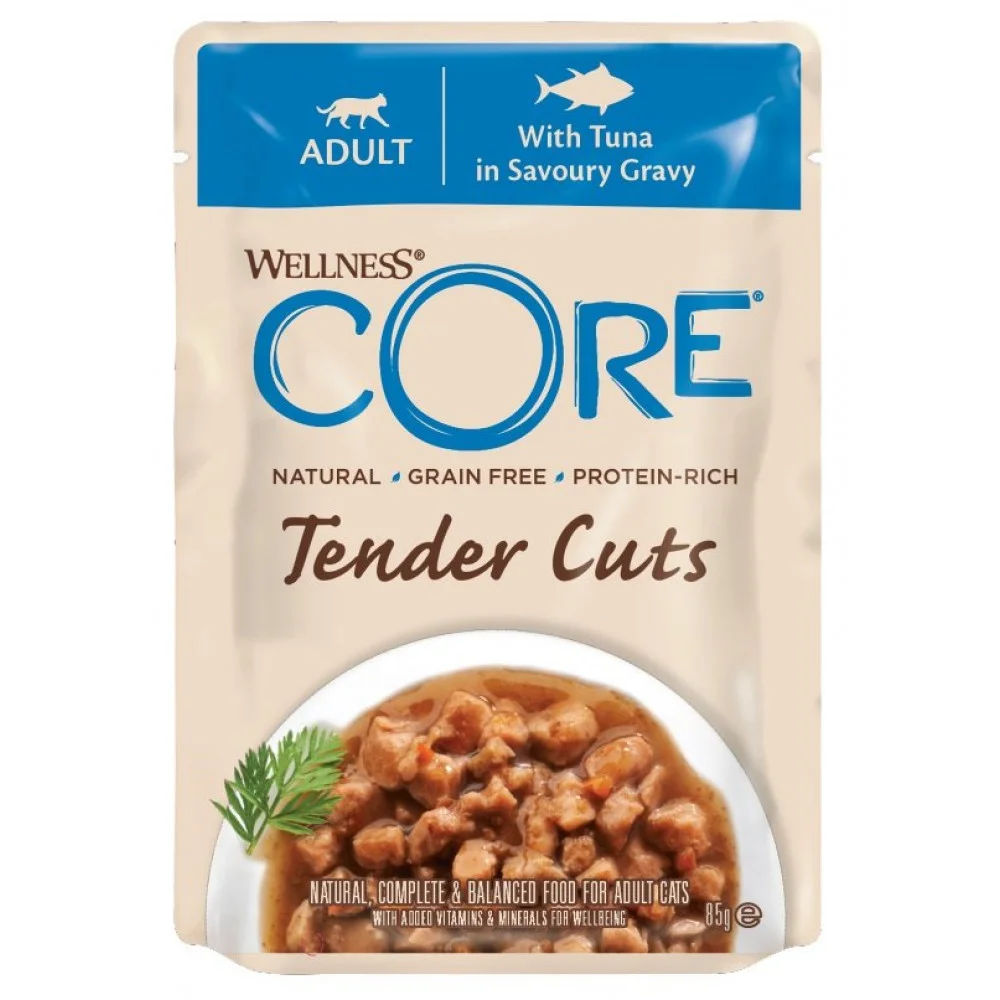 Kap.Wellness Core Cat Tender tunak v omacce 85g