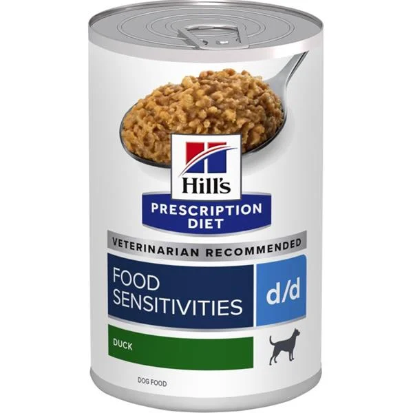 Hill's Precription Diet Hill's Prescription Diet Canine d/d Duck & Rice konzerva 370 g