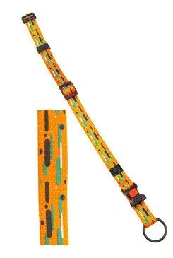 Karlie GmbH Obojek nylon ART Sportiv 40-55/20mm oranž/Proužek KAR