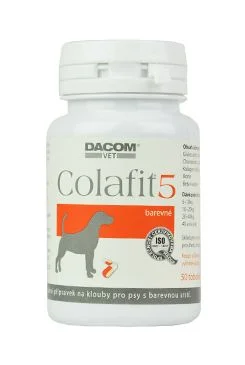 Colafit 5 Na Klouby Pro Psy Barevné 50 tbl