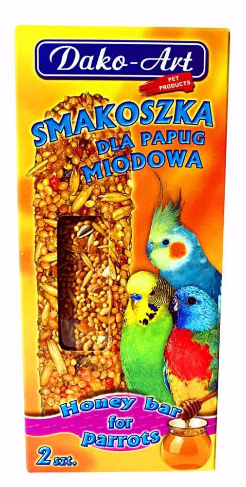 Tyčinka s medem andulka Dako (2 ks)