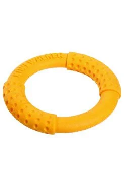 Hračka pes RING MAXI plov.a létajíc.z TPRpěny KW oranžová