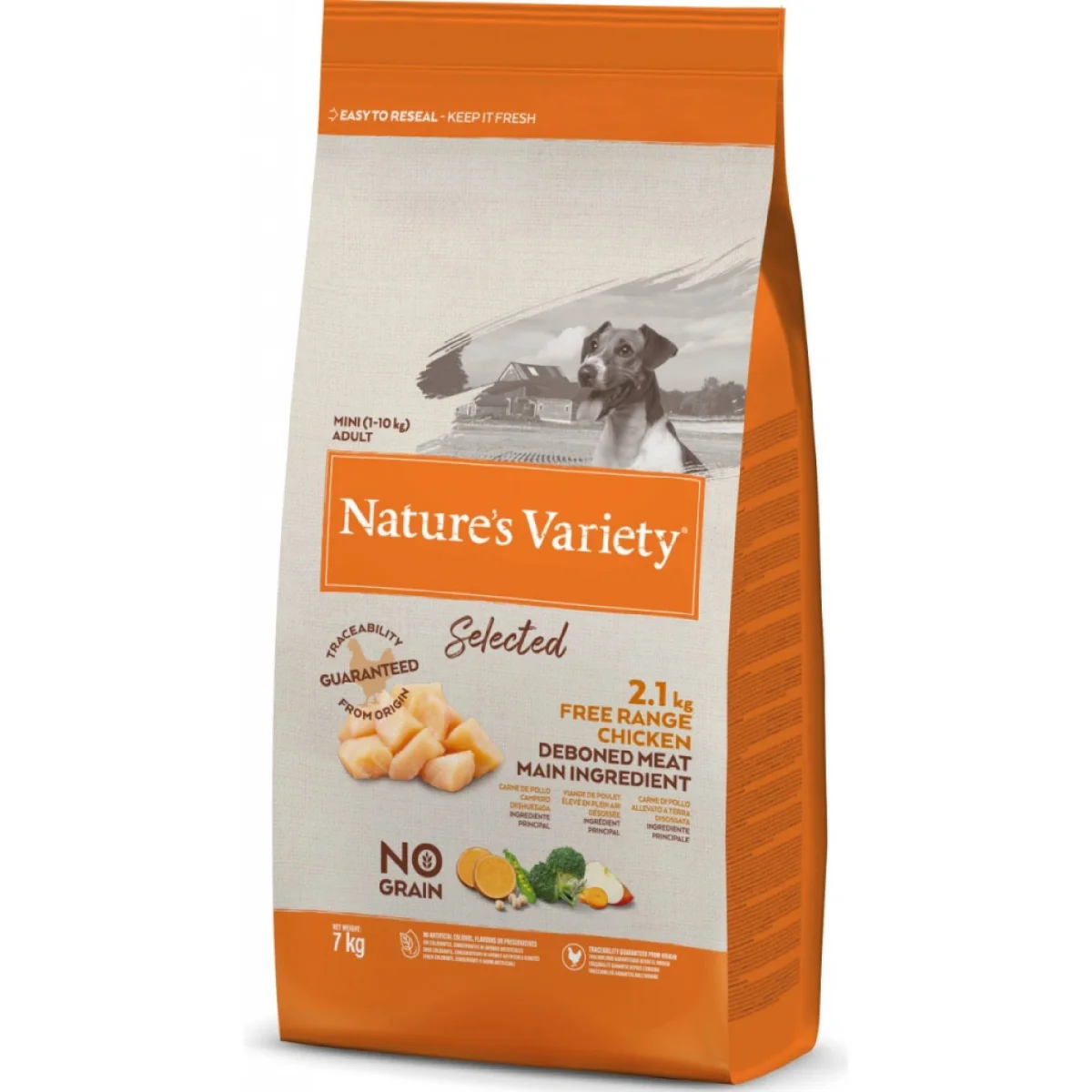 Natures Variety Nature´s variety pes select. mini ad. Dog s kurecim 7kg