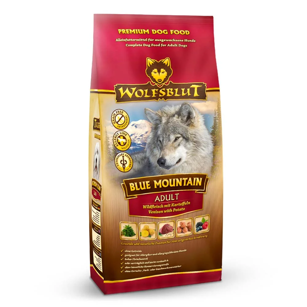 Wolfsblut Dog Adult Blue Mountain  2kg