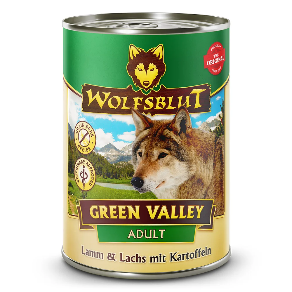 Wolfsblut Dog Adult Green Valley konz.  395g