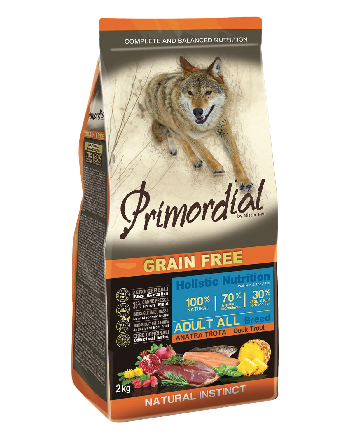 PRIMORDIAL Adult Trout&Duck 12 kg