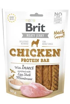 Brit Jerky Chicken with Insect Protein Bar 80 g