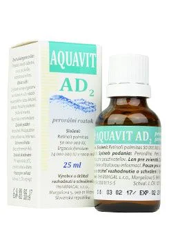 PHARMAGAL s.r.o. Aquavit AD2 sol 25ml - EXP 5/2025 PHARMAGAL s.r.o. Aquavit AD2 sol 25ml - EXP 5/2025