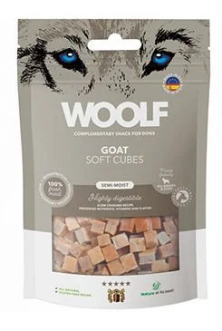 WOOLF pochoutka Soft Cubes Goat  100g