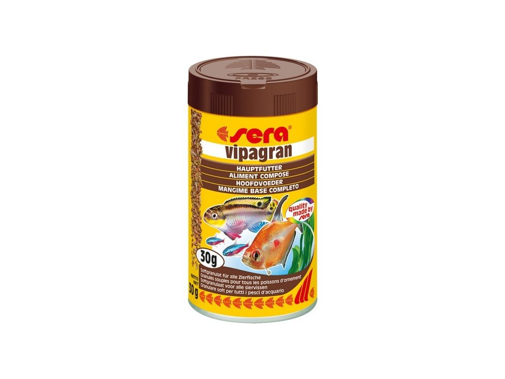 SERA Sera základní krmivo pro okrasné ryby Vipagran 100ml