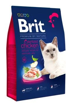 BRIT Premium by Nature Cat Sterilized Chicken 1,5 kg