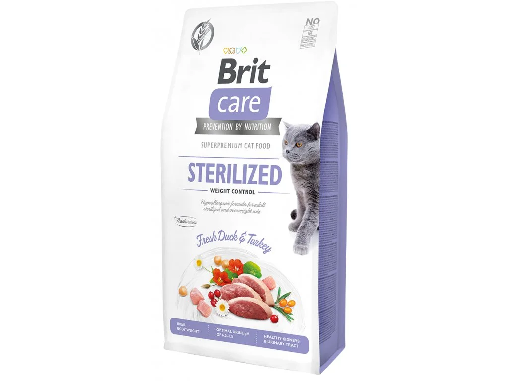Brit Care Cat GF Sterilized Weight Control 7 kg