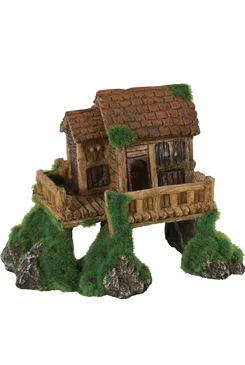 Akvarijní dekorace Kipouss Chata Zolux S