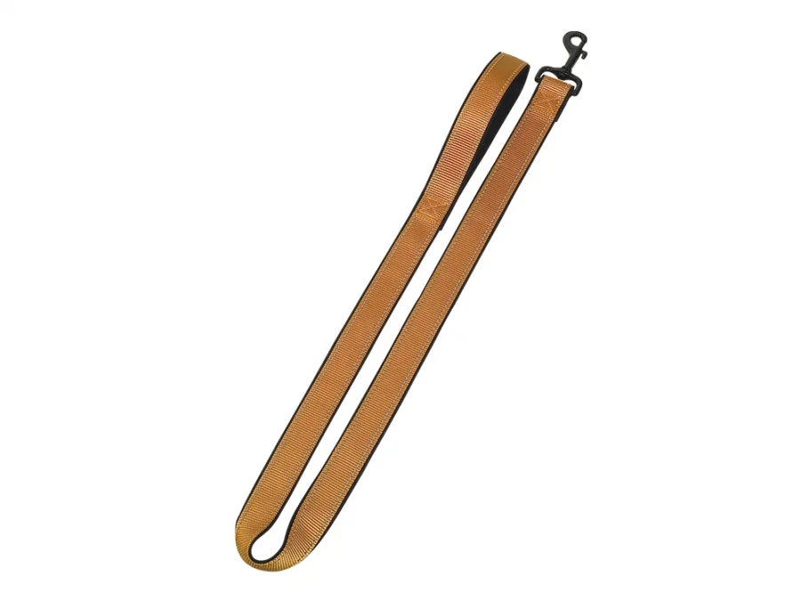 Nobby Classic Reflect Soft vodítko neoprén 120cm / 15-20mm zlatá