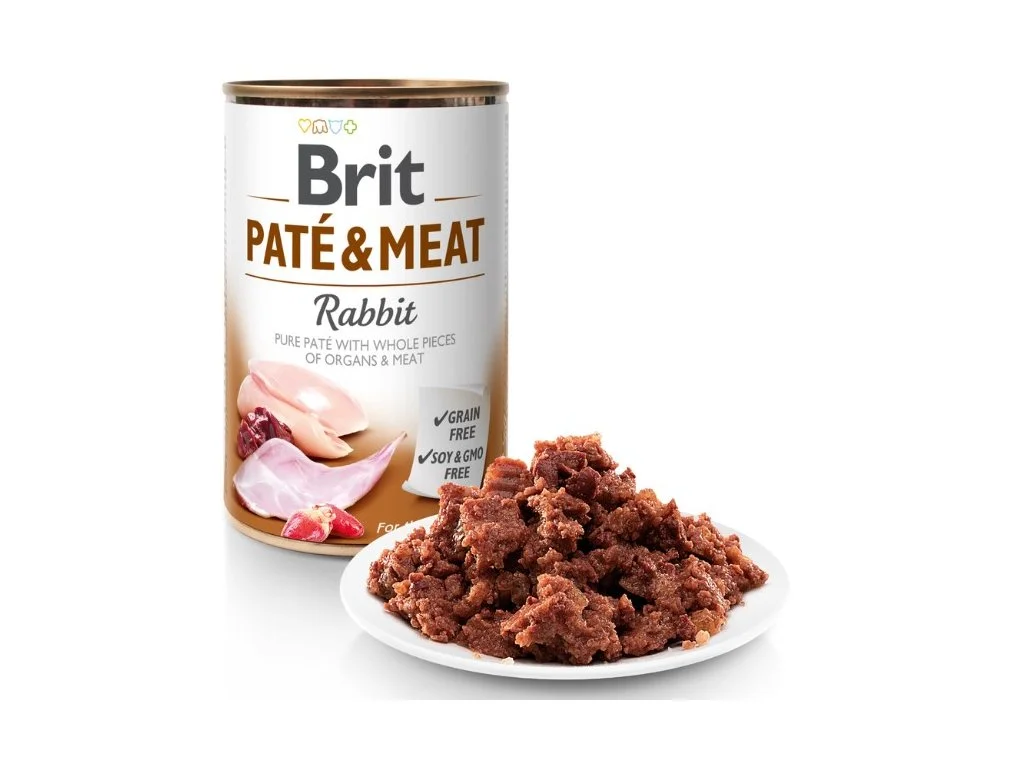Brit Paté & Meat Rabbit 6x400g
