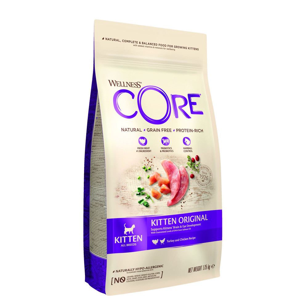 Wellness Core Cat Kitten kruta a kuře 1,75kg