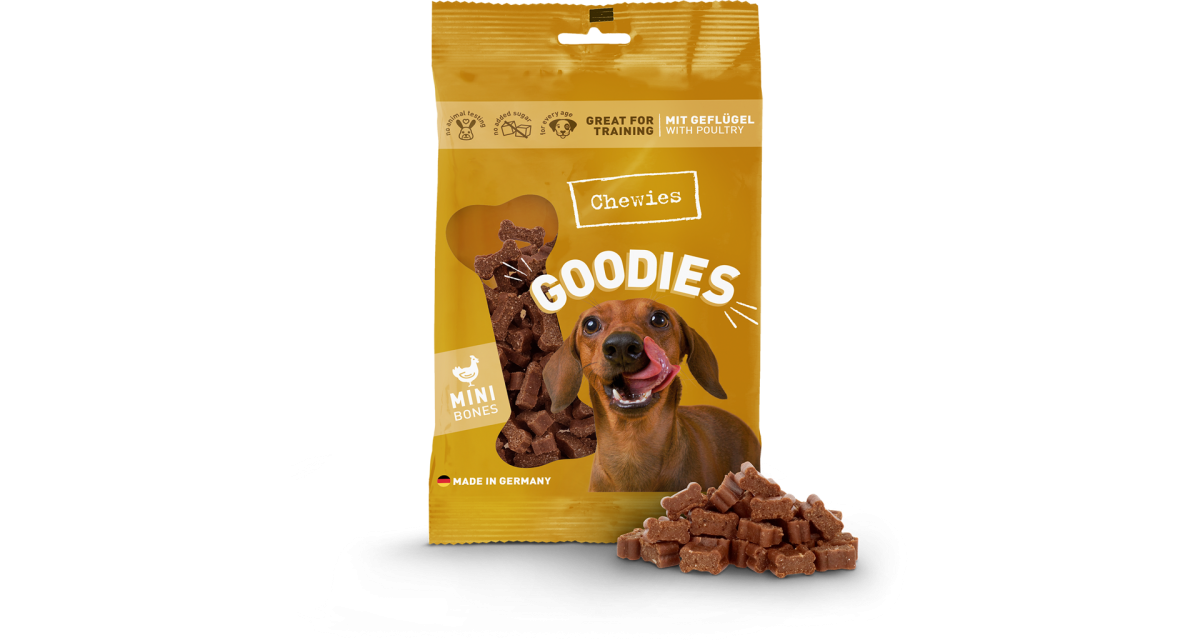 Chewies Mini Geflügelknöchelchen - drůbeží 125g