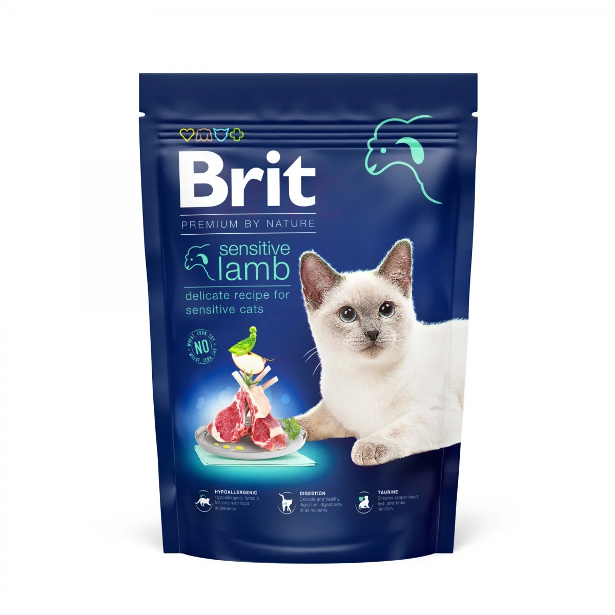 BRIT Premium by Nature Cat Sensitive Lamb 800 g