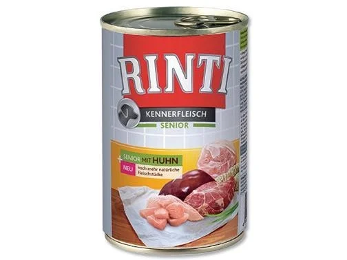 Rinti Dog Kennerfleisch konzerva senior kuře 12x800g