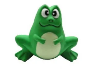 HRAČKY SALAČ Žába velká pískací 15cm - LATEX (72/1)