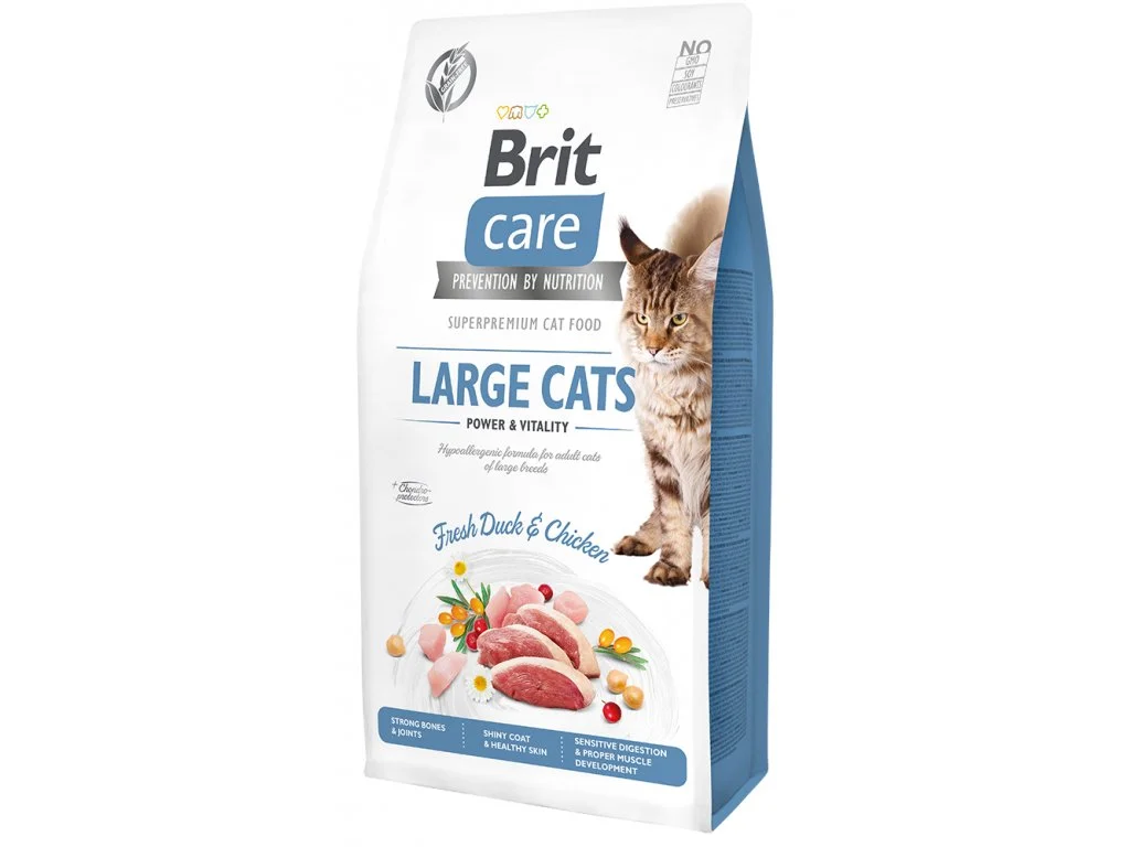 Brit Care Cat GF Large cats Power&Vitality 0,4 kg