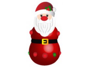 HRAČKY SALAČ Santa 15cm - LATEX (72/1)
