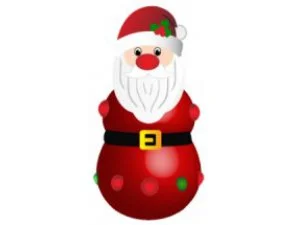 HRAČKY SALAČ Santa 15cm - LATEX (72/1)