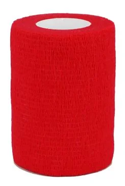 COVETRUS brand Obinadlo elast. CVET samoad.7,5cmx4,5m červené 1ks