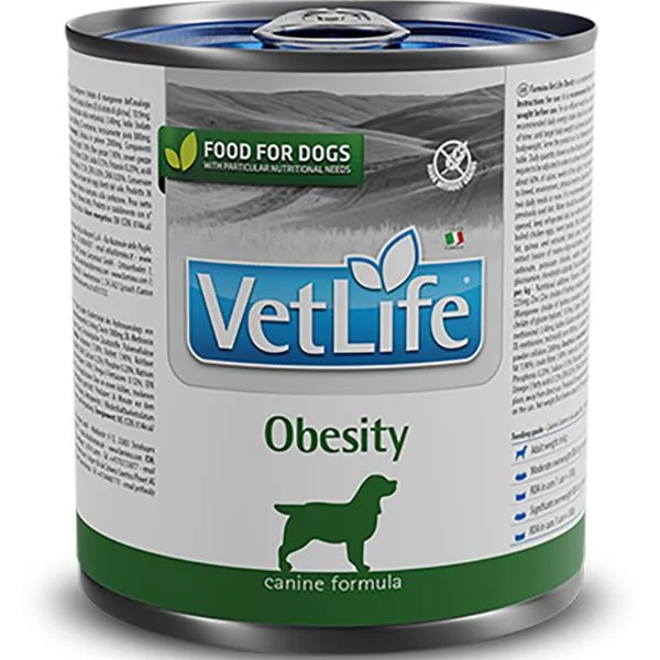 Vet Life Natural Dog konz. Obesity 300 g