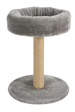 Škrabadlo sloupek s pelíškem šedá Zolux 46 cm