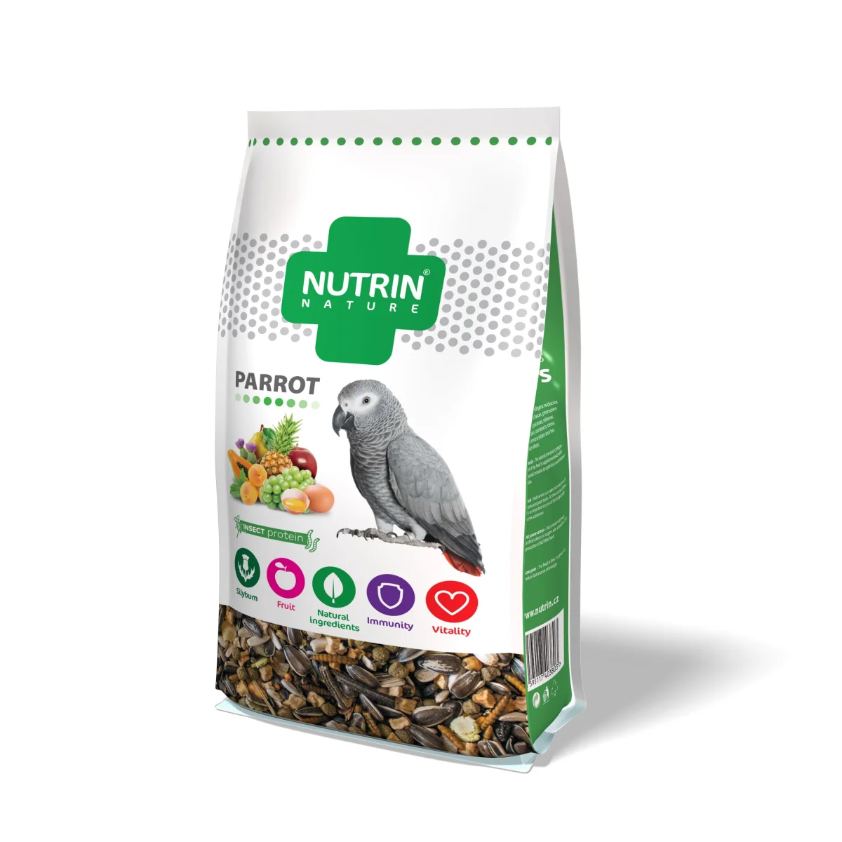 NUTRIN Nature - papoušek 750g EXP 03/25