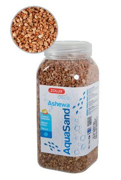 Písek akvarijní ASHEWAl Zolux 750ml oranžový