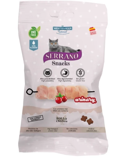Serrano Snack Cat Urinary Chicken 50g