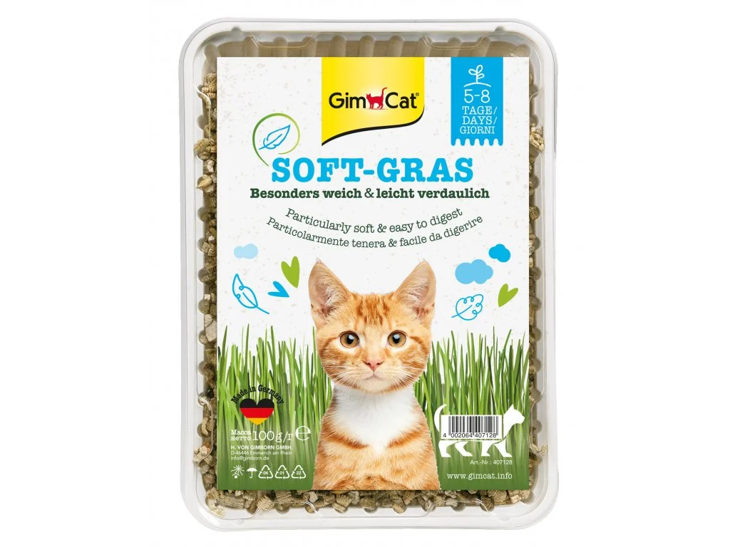 Gimpet kočka Tráva Soft-Grass  100g