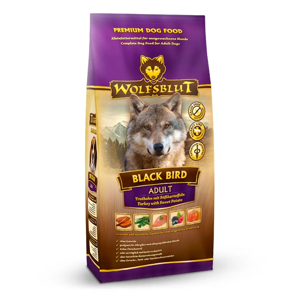 Wolfsblut Dog Adult Black Bird  12,5kg