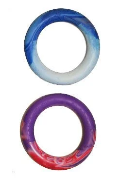 Hračka pes Kruh guma plovací Vanilk. 16 cm 1 ks