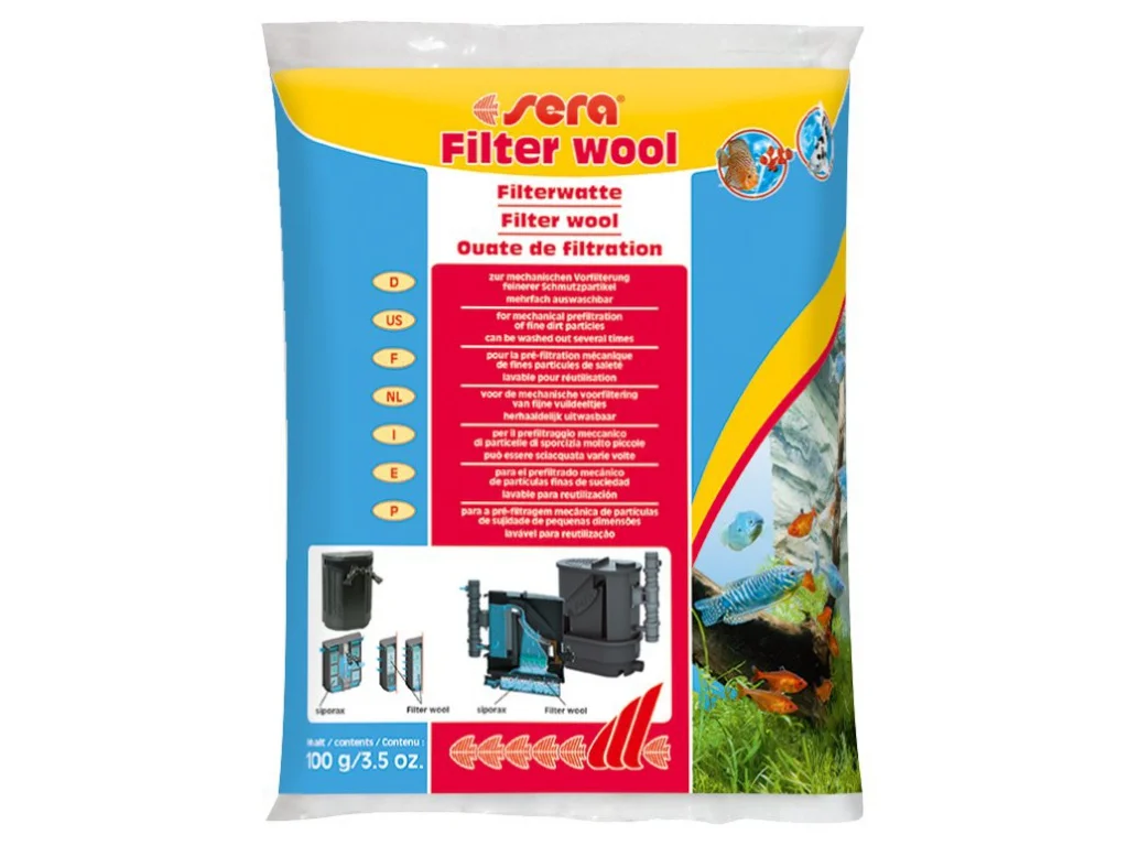 sera GmbH sera filtrační vata bílá 100 g
